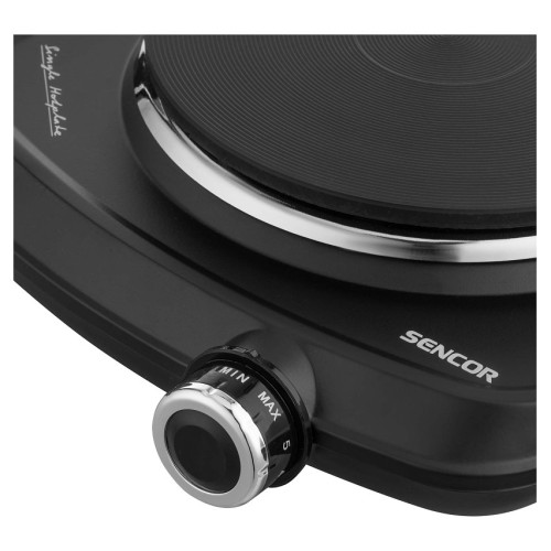 ENAMEL HOB ON TABLE  SCP 1504BK-EUE4 (1 ΕΣΤΙΑ / BLACK)